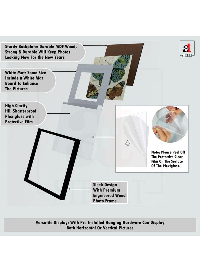 Art Street A4 Size Certificate, Document Photo frames Set Of 10 For Home Decoration, Living Room, Office Decoration (Size: 8" x 12") - Image 5