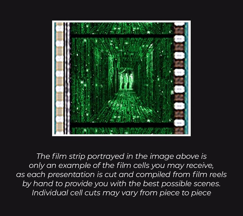 Trend Setters The Matrix – Trinity – Neo - Morpheus – FilmCells 7” x 5” MiniCell Desktop Presentation – Featuring 35 mm Film Clip with Easel Stand – Officially Licensed Movie Collectible - Image 4
