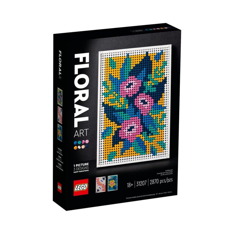 LEGO - ART Floral Art 2870 Pieces - 31207 - Image 1