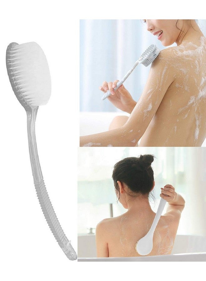 Glan Bathing Loofah Sponge For Body Massages Long Handle Soft Back Scrubber Bathing Accessories For Men Women And Kids (Loofah 3) - Image 2