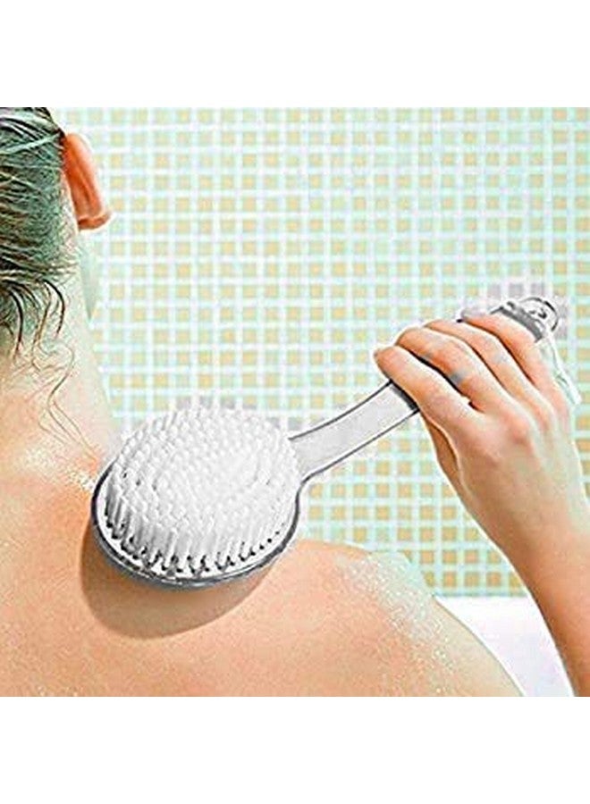 Glan Bathing Loofah Sponge For Body Massages Long Handle Soft Back Scrubber Bathing Accessories For Men Women And Kids (Loofah 3) - Image 5