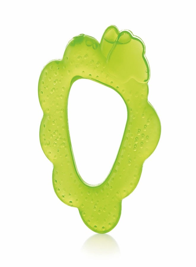 BeeBaby Teethers for 6 to 12 Months BPA Free. Cooling Water Filled Baby Teether, Soft Teething Toy for Babies with Carry Case, Soothes Gums and Easy to Grip. 100% BPA, PVC Free. (Grapes - Green, pack of 1) - Image 1