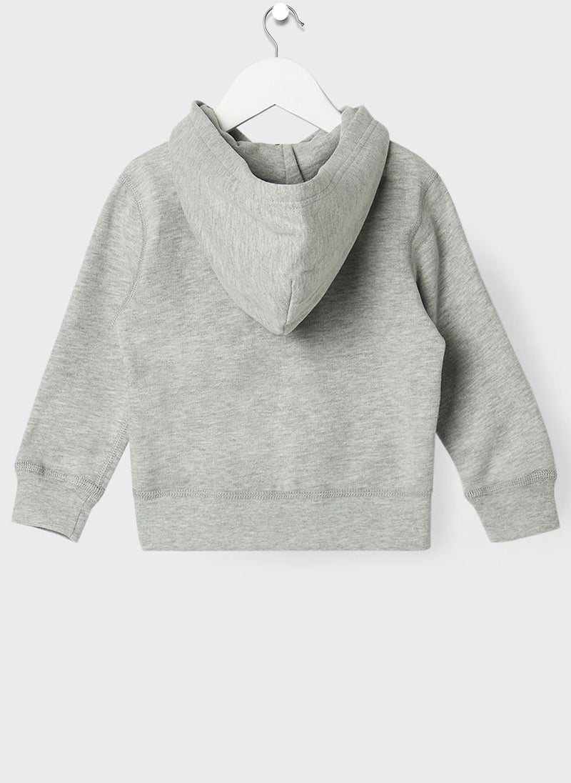 POLO RALPH LAUREN Youth Fleece Zip Through Hoodie - Image 2