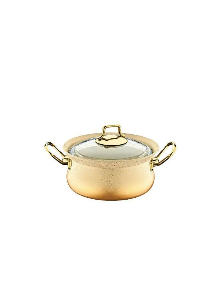 OMS 9pcs Induction Granite Cookware Set -Made in Tureky-Ivory Color  - Image 2