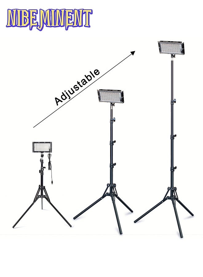 NIBEMINENT Portable LED Camping Light with Adjustable Color Temperature - USB-Powered Outdoor Camping Lantern for Hiking, Backpacking & Camping, Compact Design with Carry Bag, Camping Accessories, Hiking Essentials, Matte Finish, Durable Construction, Without Battery - Image 3