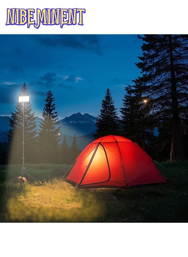NIBEMINENT Portable LED Camping Light with Adjustable Color Temperature - USB-Powered Outdoor Camping Lantern for Hiking, Backpacking & Camping, Compact Design with Carry Bag, Camping Accessories, Hiking Essentials, Matte Finish, Durable Construction, Without Battery - Image 5