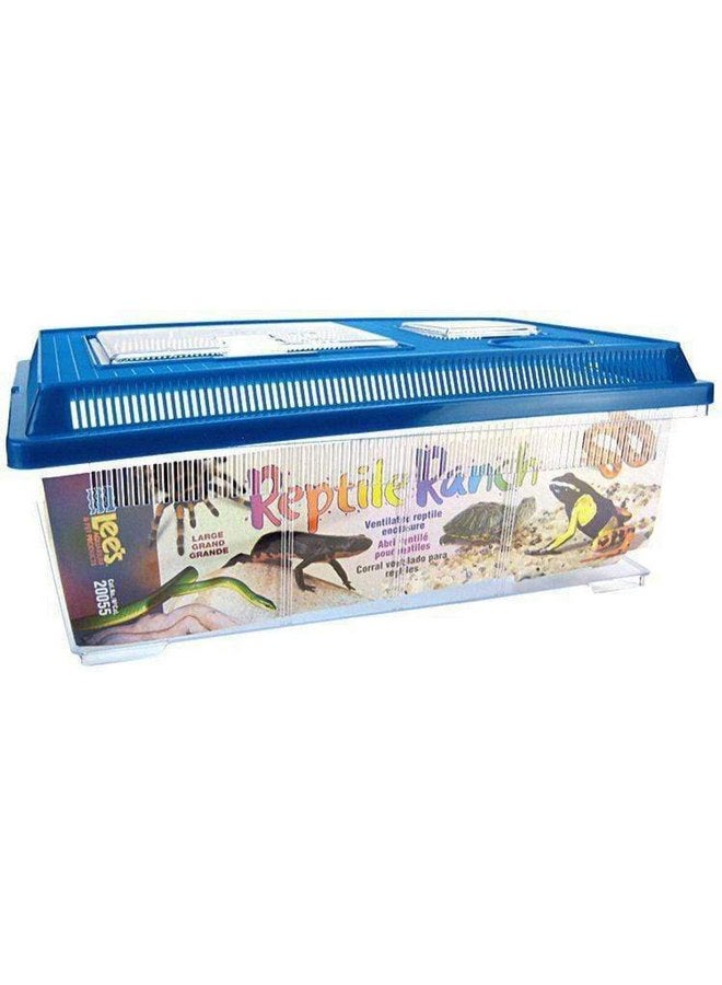 Lee's Reptile Ranch, Large, Rectangle with Lid, Colors may Vary