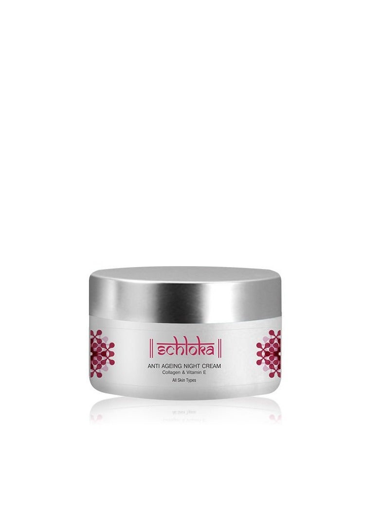 Modicare Schloka Anti Ageing Night Cream cottagen and Vitamin E 50 ml
