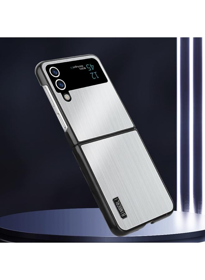 اس-توب جراب لهاتف Samsung Galaxy Z Flip3 مصنوع من سبائك الألومنيوم المصقول المقاوم للصدمات - Image 2