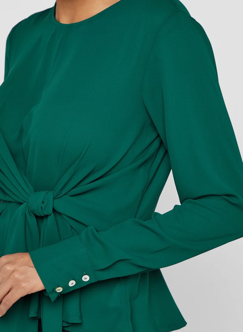 FOREVER 21 Tie-Front Top