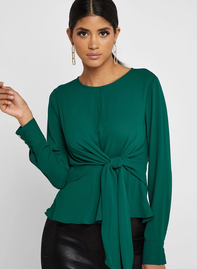 FOREVER 21 Tie-Front Top