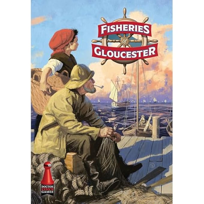 Fisheries of Gloucester  19th Century New England Fishing Strategy Board Game Ages 14 2 Players 30 Min - Image 5