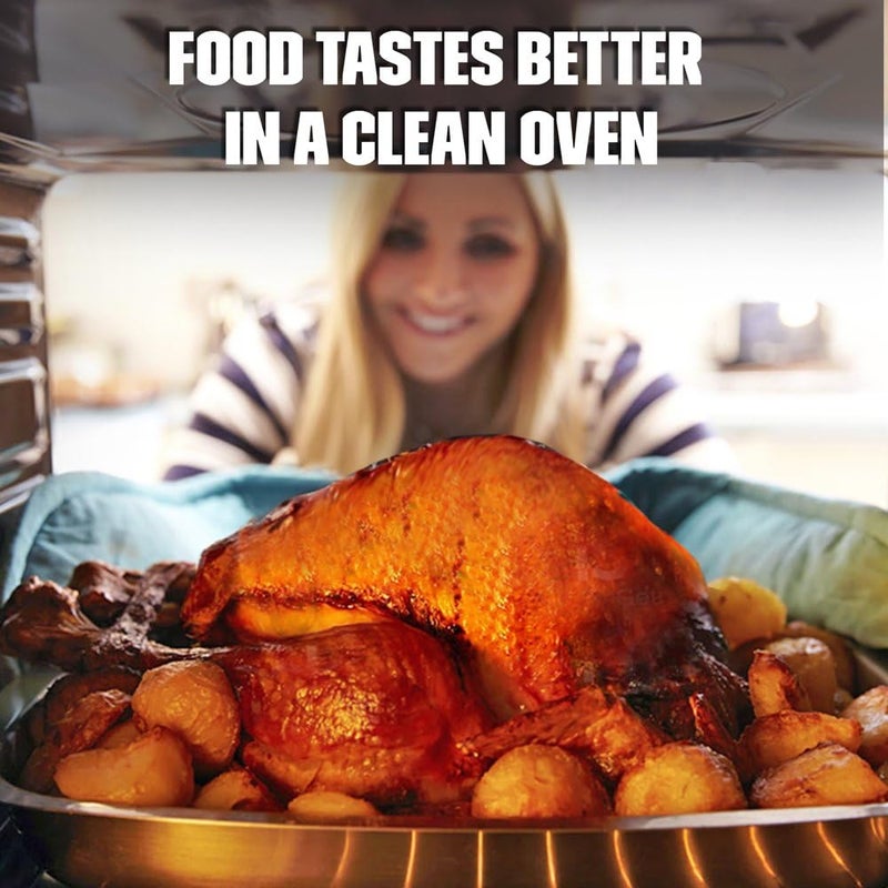 Easy Off Heavy Duty Oven Cleaner, Destroys Tough Burnt on Food and Grease, Fresh Scent, 14.5 oz Can - Image 3