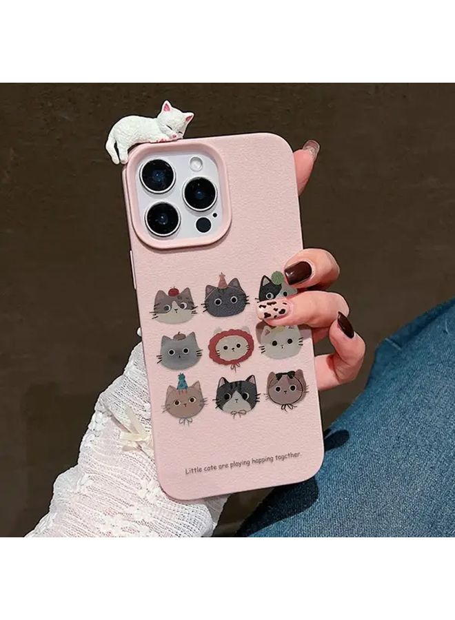 Cute 3D Cat Pattern Soft Case For iPhone 11 Mixed Color 3 - Image 2