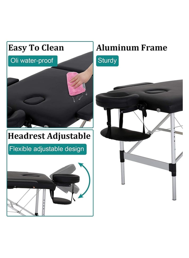 Beauty links Aluminum Massage Bed chocolate color - Image 4
