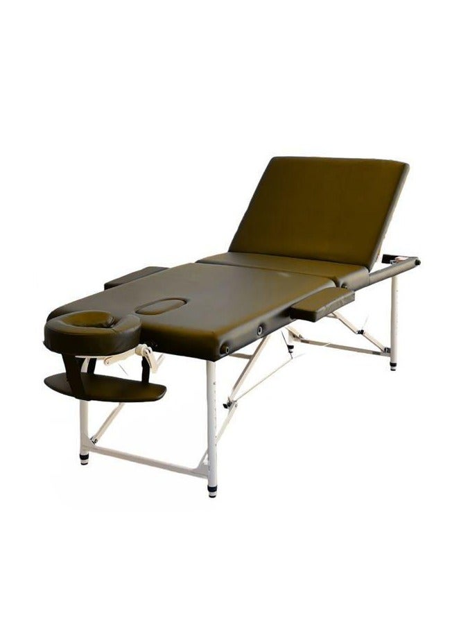 Beauty links Aluminum Massage Bed chocolate color - Image 1