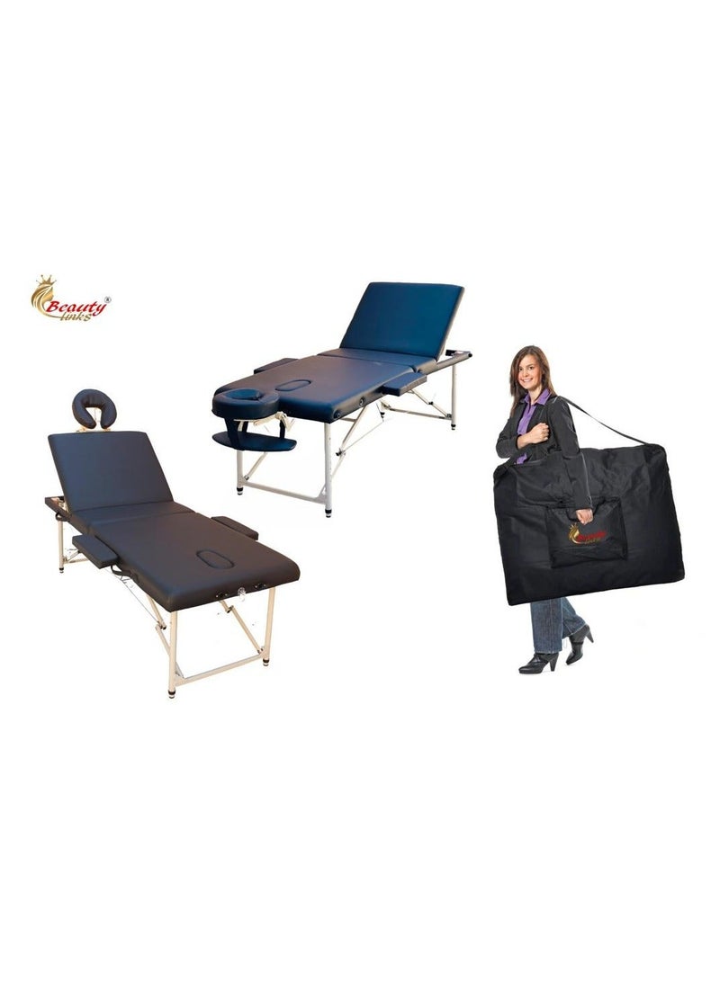 Beauty links Aluminum Massage Bed chocolate color - Image 2