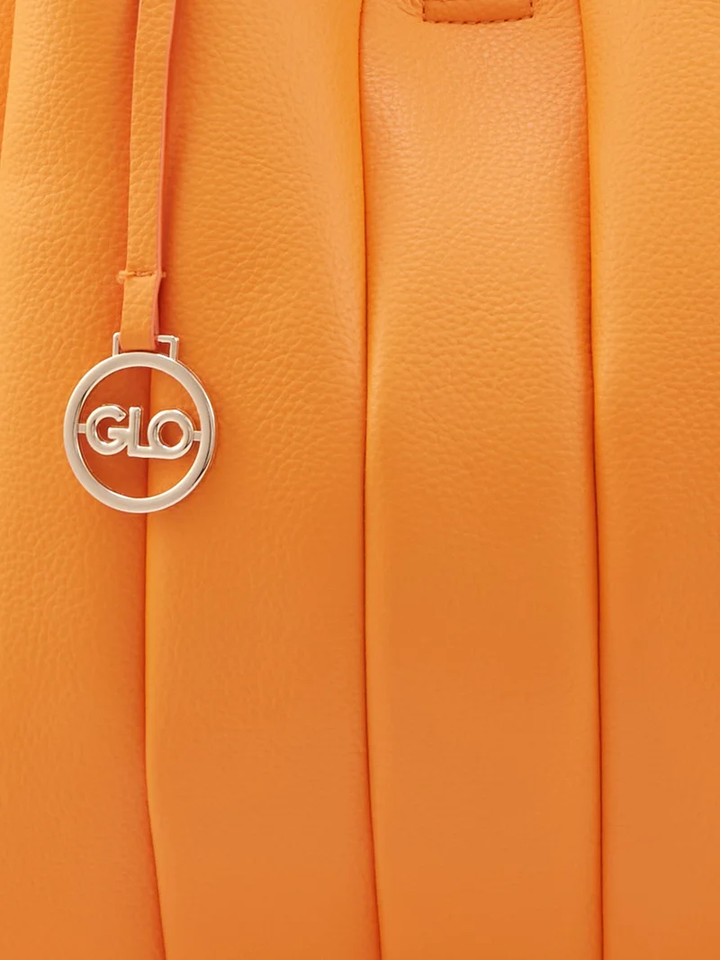 globus Globus Women Orange Textured Casual Shoulder Bag