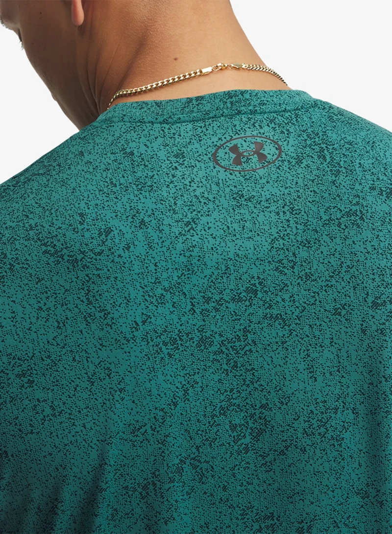 UNDER ARMOUR  Tech Tee Pixelate Graphic T-Shirt for Men | Best Price UAE