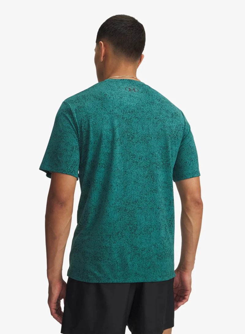 UNDER ARMOUR  Tech Tee Pixelate Graphic T-Shirt for Men | Best Price UAE