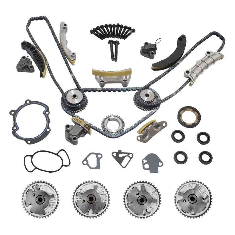 SUSUCAR 36 Timing Chain Kit wVVT Sprocket for Chevy Traverse Camaro GMC Acadia Cadillac CTS SRX Buick Enclave Lacrosse 30L 36L Replace 90753S