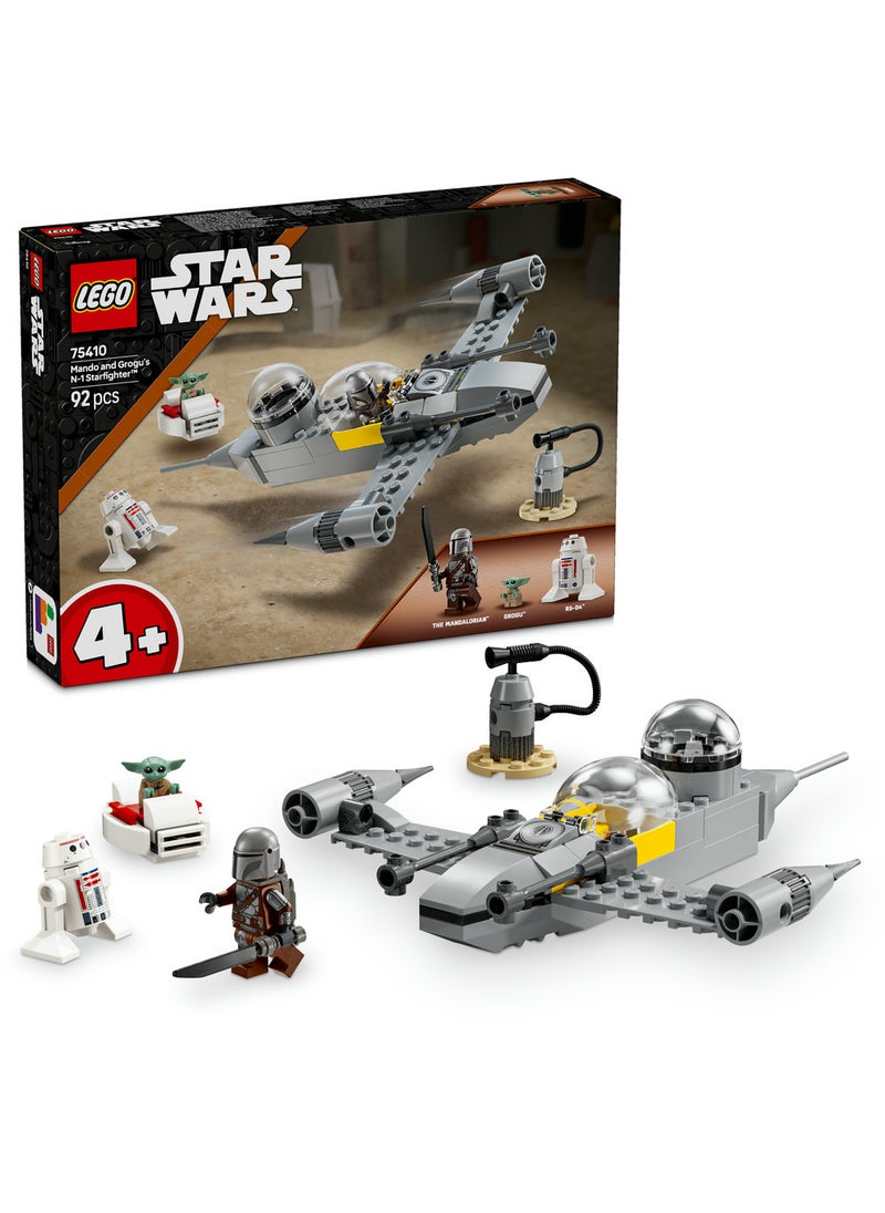 ليغو لعبة بناء مقاتلة إن-1™ الخاصة بماندو وغروغو من ليغو® Star Wars™‎‏ 75410  - Image 1