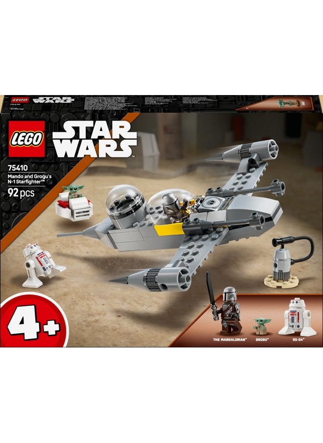 LEGO Star Wars Tm Mando And Grogu'S N-1 Starfighter™ 75410 (92) Pieces  - Image 2