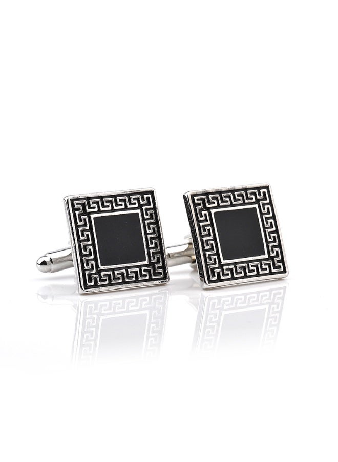 Shougu Fashionable High-end Simple And Atmospheric Suit Cufflinks 