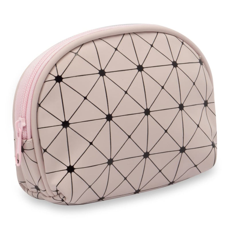 Ayaha Set of 3 Cosmetic Pouch Makeup Pouch Vanity Pouch Travel Organizer Toiletry Pouch for Women Zippered Pouch Set Large Medium Small Makeup Bag - Image 5