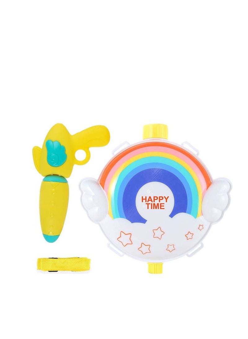 Children'S Water Gun, Cartoon Rainbow,Backpack Gun With 2.5L Large Capacity Tank And Adjustable Strap, Summer Swimming Pool, Beach, Outdoor Toys, Spray Toys(Multicolour)  - Image 1