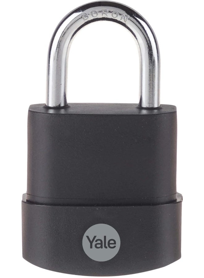 Yale Padlock Weatherproof 45mm 3Keys Black PVC Finish #Y227B/45/122/1  - Image 5