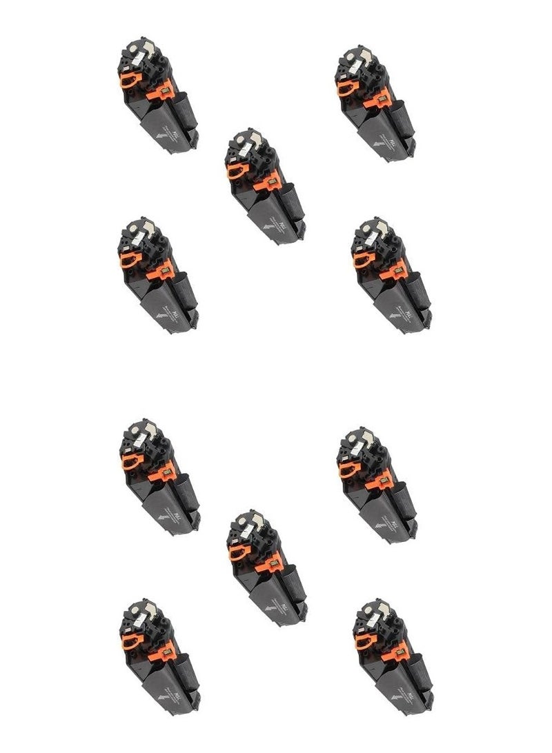 خرطوشة حبر متوافقة مع اتش بي مكونة من 10 قطع - طراز 85A