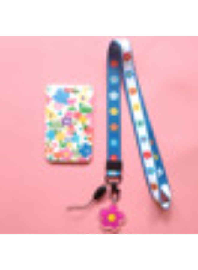 NIBEMINENT 1 - Piece Hyuna cute Kpop Photo Card Holder Pendant Key Chain ID Badge Holder ID Card Holder Photo Card Protector for School ID Office ID Access Card for Women Girls