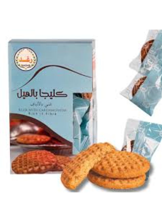 كليجا رغد الفاخرة بالهيل – غنية بالألياف ومحضرة من مكونات طبيعية – طعم أصيل وقوام مقرمش – عبوة 300 جرام (~10.6 أونصة) - Image 3