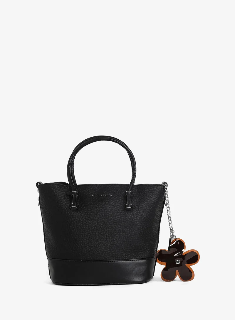 Haute Sauce  Women's The Basket Hand Bag - Midnight Black for Women | Best Price UAE