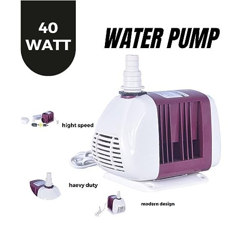 Depron 40 Watt Multipurpose Submersible Water Pump for Cooler, Aquarium, Pond, Fountain, Hydroponics, Aquaponics | Heavy Duty Motor | High Water Lift | Energy Efficient | AC 230V - Image 4
