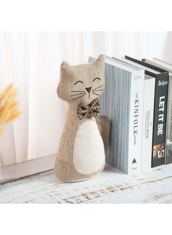 Marwood Cute Door Stopper Decorative Door Stops for Home and Office Holiday Decorations, Cat Doorstop Weighted Interior Fabric Design Stuffed Animal Door Stopper - Image 4