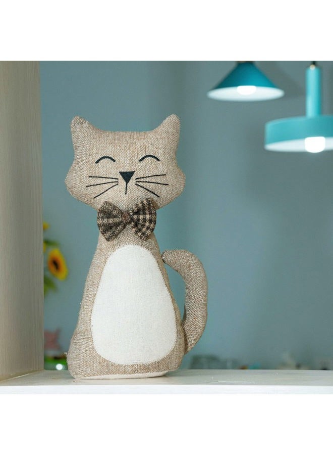 Marwood Cute Door Stopper Decorative Door Stops for Home and Office Holiday Decorations, Cat Doorstop Weighted Interior Fabric Design Stuffed Animal Door Stopper - Image 5