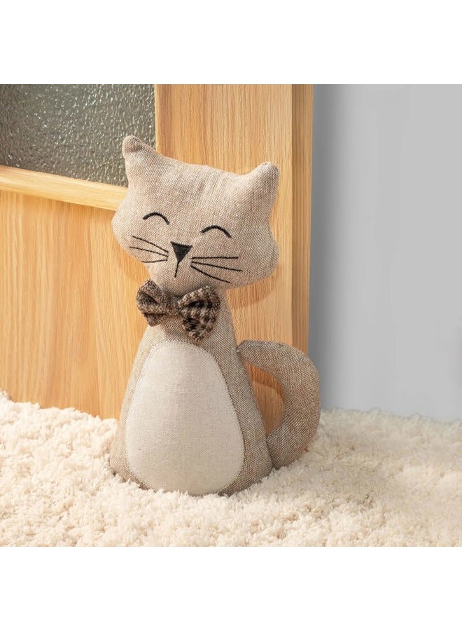 Marwood Cute Door Stopper Decorative Door Stops for Home and Office Holiday Decorations, Cat Doorstop Weighted Interior Fabric Design Stuffed Animal Door Stopper - Image 2