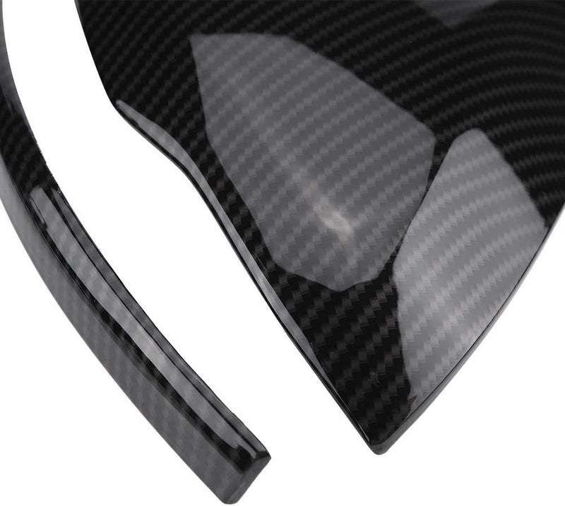 AYNEFY Side View Mirror Cover for, 2 Packs Left& Right ABS Carbon Fiber Print Color Rearview Mirror for C/E/GLC/S Class W205 W213 X253 W222 - Image 5