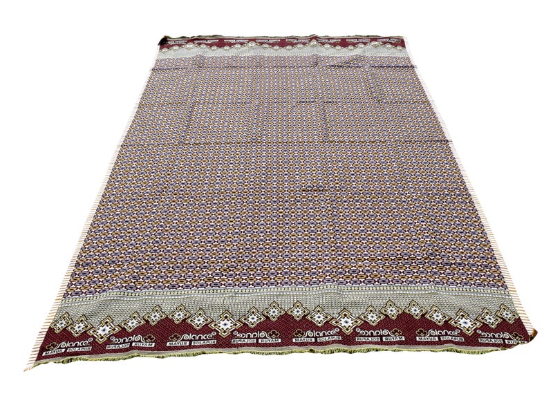 Mandhania Solapur Chaddars 100% Cotton Dailyuse Single Bed Blanket Pack of 1 - Multicolor - Image 4