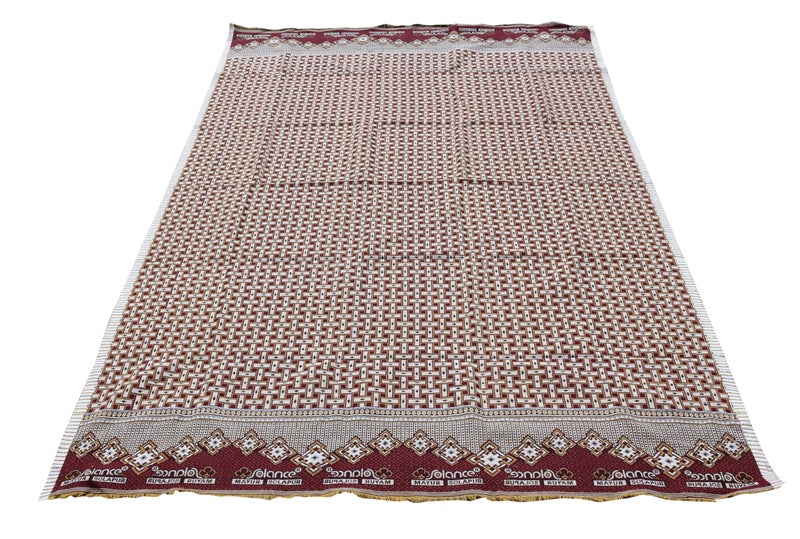 Mandhania Solapur Chaddars 100% Cotton Dailyuse Single Bed Blanket Pack of 1 - Multicolor - Image 3