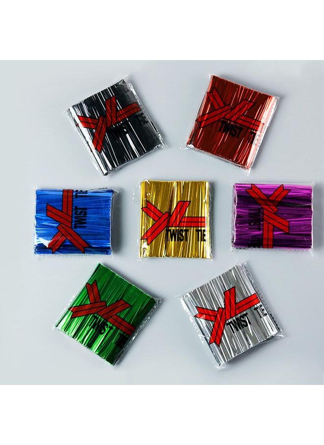 Bluejw - Factory Direct Approval Of Gold And Silver Tie Wire Tie Bar Gold Wire Rope Bread Bag Dragon Ball Gift Lollipop Tie Wire Tie Wire - Image 1