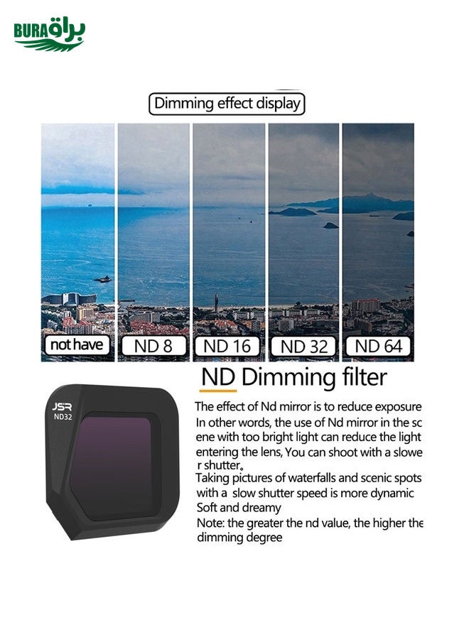 BURAQ - JSR JSR-1008 For DJI Mavic 3 Classic Youth Edition Drone Filter, Style: ND16 - Image 1