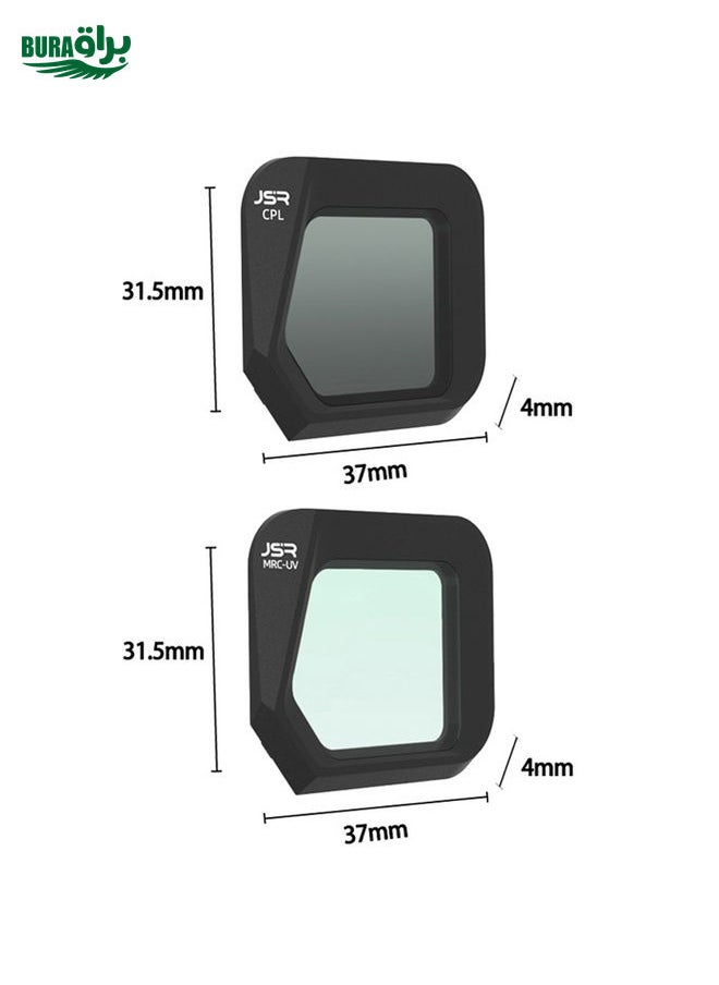 BURAQ - JSR JSR-1008 For DJI Mavic 3 Classic Youth Edition Drone Filter, Style: ND16 - Image 1