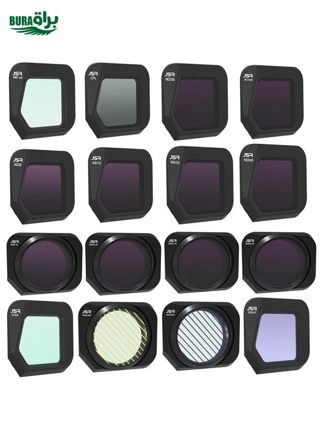 BURAQ - JSR JSR-1008 For DJI Mavic 3 Classic Youth Edition Drone Filter, Style: ND16 - Image 1