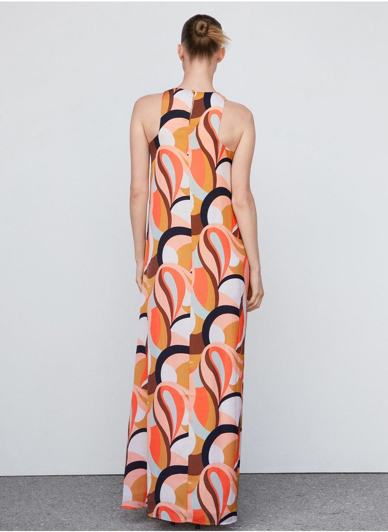 MANGO - Halter Neck Dress - Image 1
