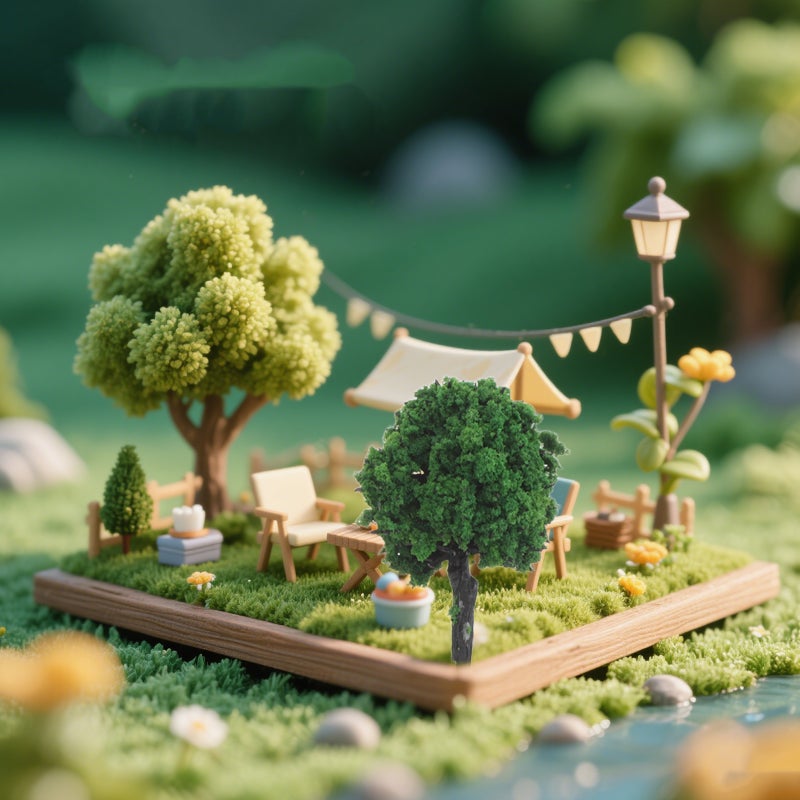 📦 نماذج أشجار بلاستيكية واقعية للتصميم الخارجي الإبداعي - Image 3