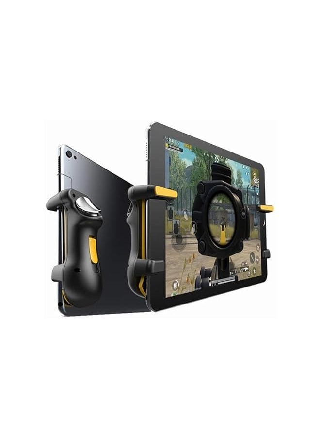 PROMASS PUBG Mobile Game Controller Trigger with Rapid Fire, 4 Finger Gaming Grip, Joystick L1R1, Wireless Gamepad for iPad, Tablet, Android, ios  - Image 1