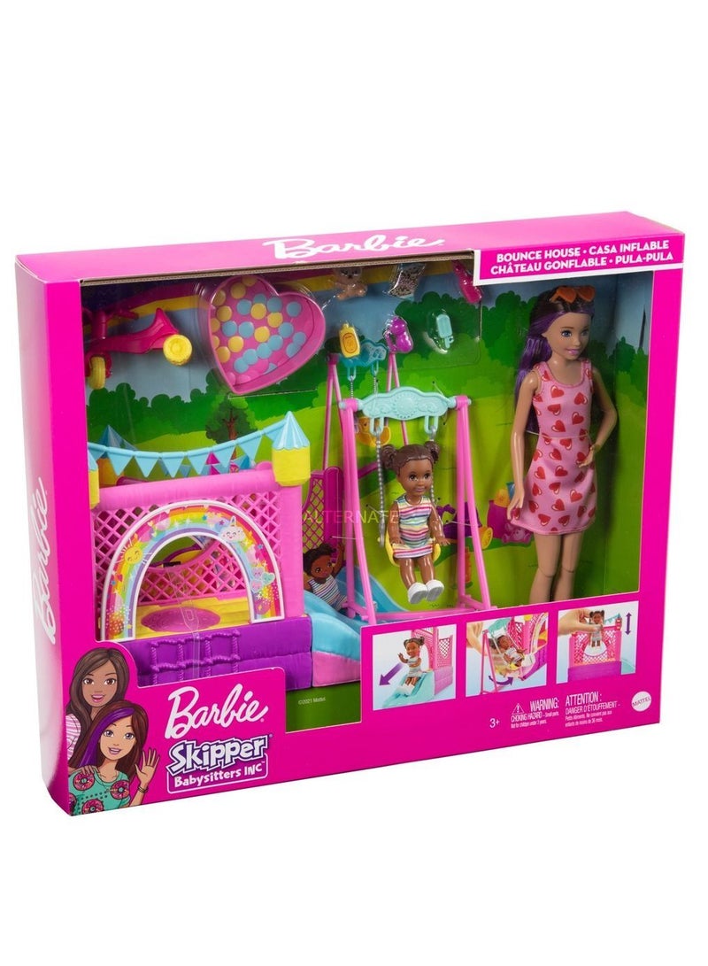 Barbie Skipper Babysitters Bounce House - Image 5